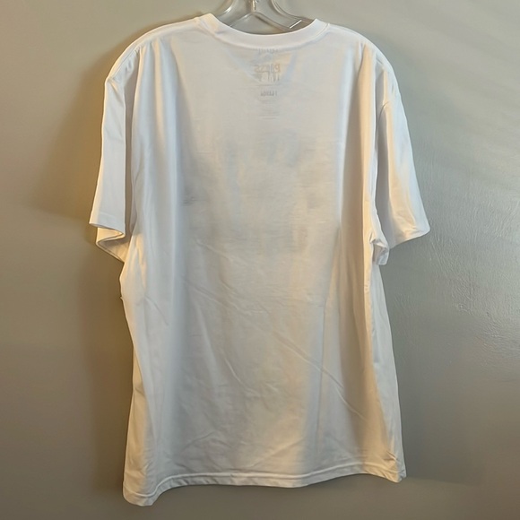 LET’S GET LUCKY Tee * T-Shirt * White with Green * UNISEX size XL * Extra Large - Picture 3 of 4